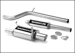 2006-2008 Mitsubishi Eclipse Cat Back Exhaust; Single Rear Exit by Magnaflow (16657) - Modern Automotive Performance
