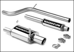2006-2009 Mitsubishi Eclipse Cat Back Exhaust; Single Rear Exit by Magnaflow (16667) - Modern Automotive Performance
