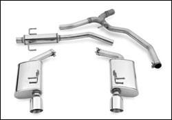 2006-2012 Ford/Lincoln/Mercury Cat Back Exhaust; Dual Split Rear Exit by Magnaflow (16675) - Modern Automotive Performance
