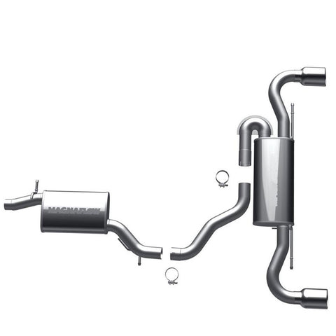 Stainless Steel Cat Back Exhaust for 2008-2009 Audi TT Quattro by MagnaFlow - Modern Automotive Performance
