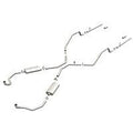 1961-1964 Bel-Air/Biscayne/Impala Crossmember Back Exhaust; Dual Split Rear Exit by Magnaflow (16724) - Modern Automotive Performance
