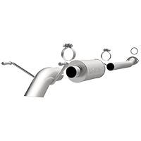 2013 Toyota Tacoma Cat Back Exhaust; Turn Down In Front Of Rear Tire by Magnaflow (17145) - Modern Automotive Performance
