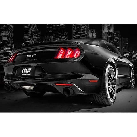MagnaFlow Competition Series 3" Catback Exhaust w/ Carbon Fiber Tips | 2015+ Mustang GT (19302)