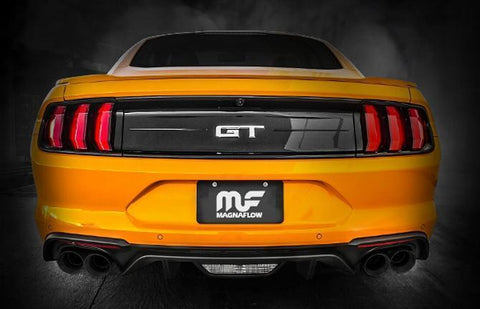 MagnaFlow Competition Series Cat-Back w/ Black Tips | 2018+ Ford Mustang GT (19369)