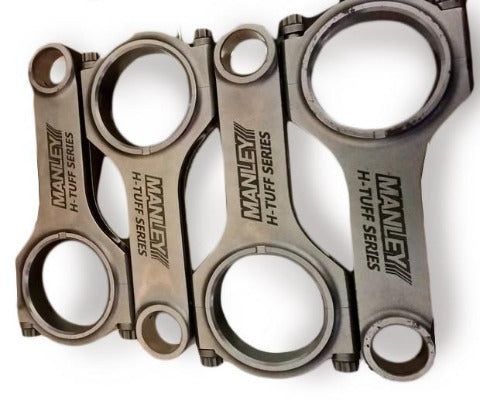 Manley H-Tuff Series Connecting Rods | Mitsubishi 7-Bolt 4G63