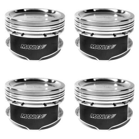 Manley Platinum Series Extreme Duty Pistons - Full Set | 2007-2013 Mazdaspeed3 (630000CE-4)