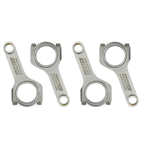 Manley Performance H Tuff Plus Connecting Rod Set - Set of 4 | Multiple Fitments (15084R6-4)