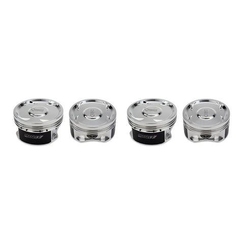 Manley Performance 99.75mm +.25mm Size Bore 9.8 CR Extreme Duty F/T Piston Set with Rings | 2004-2020 Subaru WRX STi (632102CE-4)