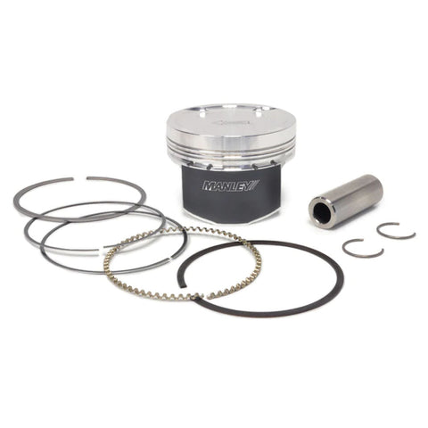 Manley Performance 94.4mm Stroker 95.5mm Bore Grade 3 -1.5cc Piston w/Ring - Single | 2008+ Nissan GT-R (633EGR3-1)
