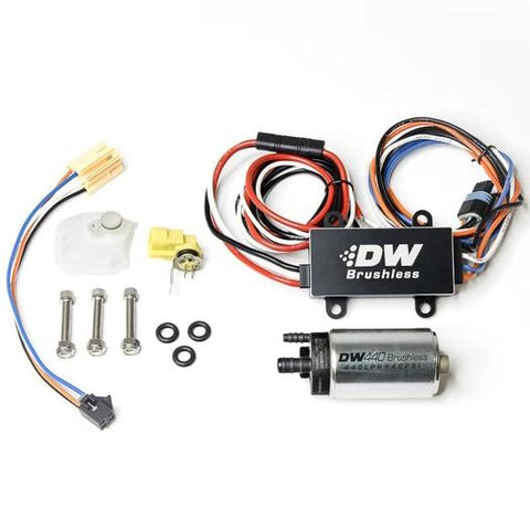 DeatschWerks 440lph In-Tank Brushless Fuel Pump with 9-0912 Install Kit and C103 Controller | 2014-2019 Ford Fiesta ST (9-441-C103-0912)