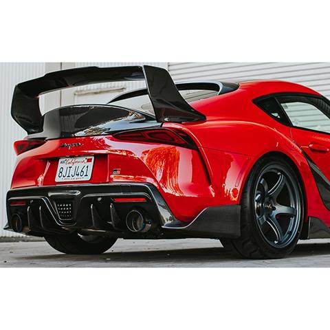 Seibon TD-Style Carbon Fiber Rear Spoiler | 2020-2026 Toyota Supra (RS20TYSUP-TD)