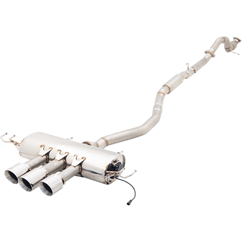 XForce 3" Varex Cat-Back Exhaust System | 2017-2021 Honda Civic Type-R (ES-HCR17-VMK-CBS)