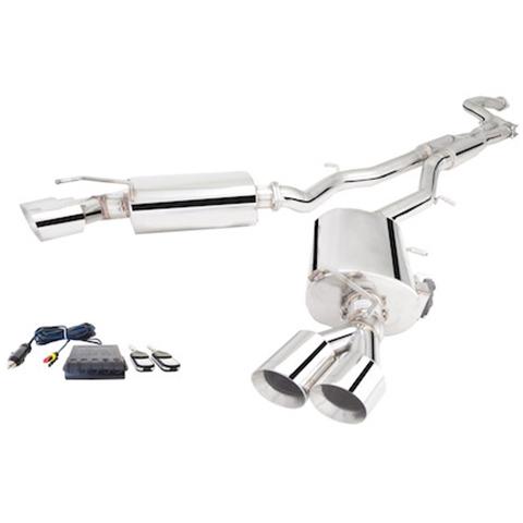 XForce Stainless Cat-Back Exhaust System | 2016-2021 Chevrolet Camaro 2.0T (ES-CC17-CBS/VMK-CBS