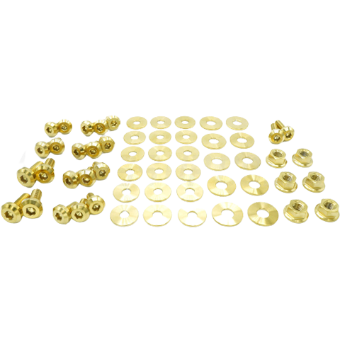 Dress Up Bolts Stage 1 Titanium Engine Bay Kit | 2015-2021 Dodge Charger (DOD-003-Ti-XXX)