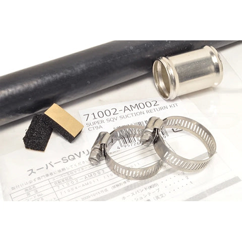 HKS SQV4 Blow Off Valve Kit with Recirculation Hose | 2001-2006 Mitsubishi Evo 7/8/9 (71008-AM011V)