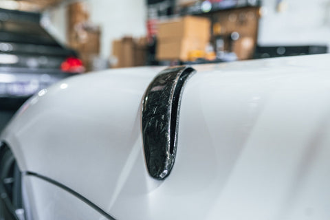 Rexpeed V2 Carbon Fiber Bonnet Ducts | 2020-2021 Toyota Supra (TS67)