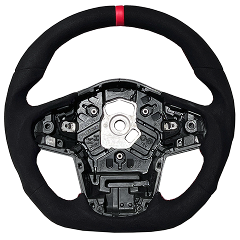 Rexpeed Suede Steering Wheel | 2020-2026 Toyota Supra (TS71)
