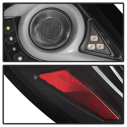 Spyder Light Bar LED Tail Lights | 2016-2019 Honda Civic 4DR (5086051)