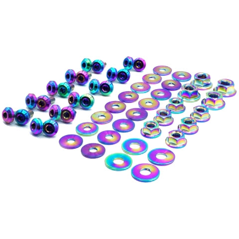 Dress Up Bolts Stage 1 Titanium Engine Bay Hardware Kit | 2000-2006 BMW M3 E46 (BMW-022-Ti)