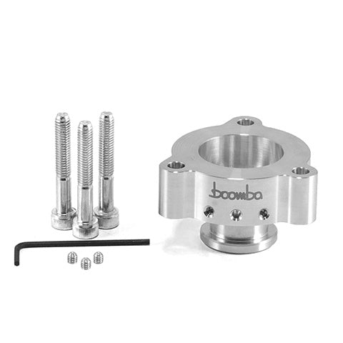 Boomba Racing Adjustable BOV Adapter | 2014-2018 Ford Fiesta ST, and 2015-2019 Ford Mustang Ecoboost (03400001)