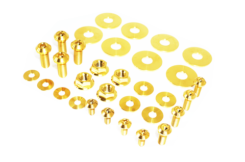 ZSPEC Trunk Area Titanium Fastener Kit | 2022+ Toyota GR86/Subaru BRZ (00843612124142)