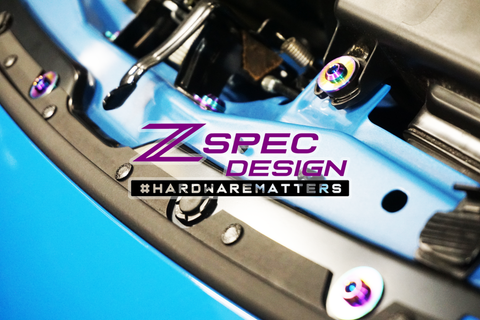 ZSPEC "Stage 2" Dress Up Bolts® Titanium Fastener Kit | 2022+ Toyota GR86/Subaru BRZ (00843612124289)