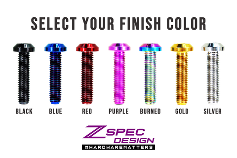 ZSPEC "Stage 3" Dress Up Bolts® Titanium Fastener Kit | 2022+ Toyota GR86/Subaru BRZ (00843612124357)