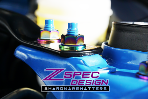 ZSPEC "Stage 3" Dress Up Bolts® Titanium Fastener Kit | 2022+ Toyota GR86/Subaru BRZ (00843612124357)