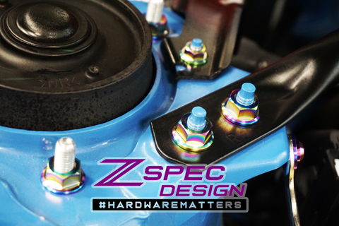 ZSPEC "Stage 3" Dress Up Bolts® Titanium Fastener Kit | 2022+ Toyota GR86/Subaru BRZ (00843612124357)