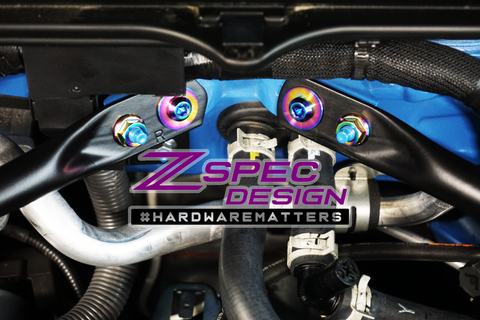 ZSPEC "Stage 3" Dress Up Bolts® Titanium Fastener Kit | 2022+ Toyota GR86/Subaru BRZ (00843612124357)