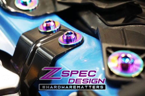 ZSPEC "Stage 3" Dress Up Bolts® Titanium Fastener Kit | 2022+ Toyota GR86/Subaru BRZ (00843612124357)