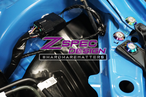 ZSPEC "Stage 2" Dress Up Bolts® Stainlesss/Billet Fastener Kit | 2022+ Toyota GR86/Subaru BRZ (00843612124562)