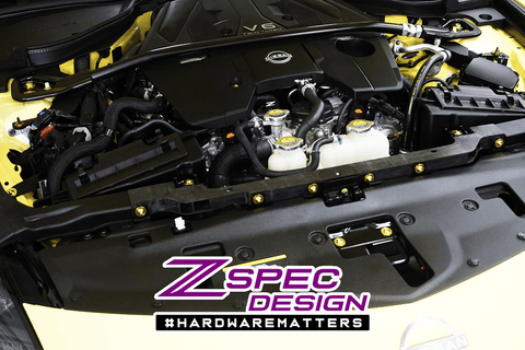 ZSPEC "Stage 1" Dress Up Bolts® Titanium Hardware Kit | 2023+ Nissan Z 3.0TT (00843612107060)
