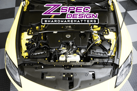 ZSPEC "Stage 1" Dress Up Bolts® Titanium Hardware Kit | 2023+ Nissan Z 3.0TT (00843612107060)