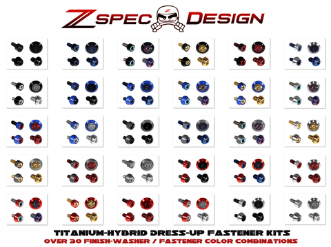 ZSPEC "Stage 1" Dress Up Bolts® Titanium/Billet Hardware Kit | 2023+ Nissan Z 3.0TT (00843612107602)