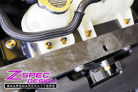 ZSPEC "Stage 1" Dress Up Bolts® Titanium/Billet Hardware Kit | 2023+ Nissan Z 3.0TT (00843612107602)