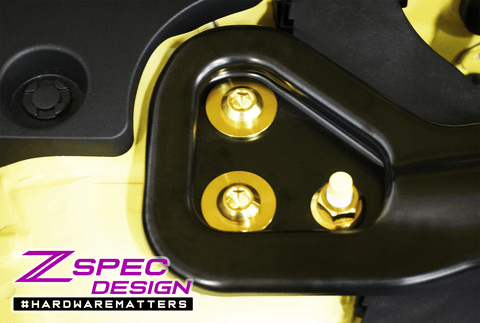 ZSPEC "Stage 1" Dress Up Bolts® Titanium/Billet Hardware Kit | 2023+ Nissan Z 3.0TT (00843612107602)