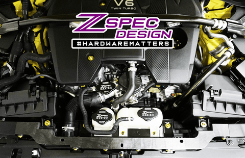 ZSPEC Billet Fluid Reservoir Cap Covers Set | 2023+ Nissan Z (00843612186911)