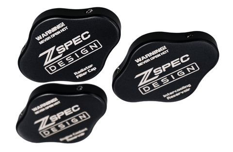 ZSPEC Billet Fluid Reservoir Cap Covers Set | 2023+ Nissan Z (00843612186911)