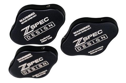 ZSPEC Billet Fluid Reservoir Cap Covers Set | 2023+ Nissan Z (00843612186911)