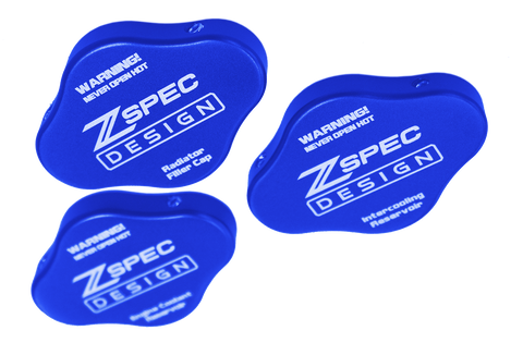 ZSPEC Billet Fluid Reservoir Cap Covers Set | 2023+ Nissan Z (00843612186911)