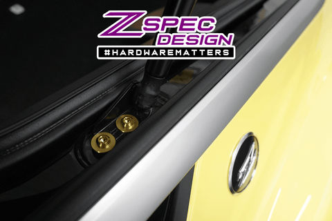 ZSPEC Grade-5 Titanium Hatch Struts Fastener Kit | 2023+ Nissan Z 3.0TT (00843612107206)