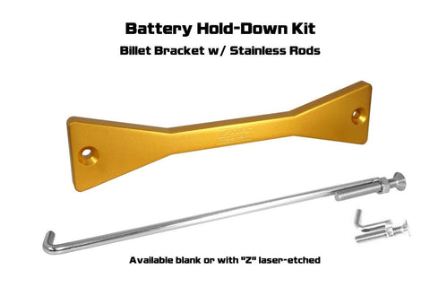 ZSPEC Billet/Stainless Battery Hold Down/Bracket | 2023+ Nissan Z (00843612134684)