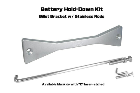 ZSPEC Billet/Stainless Battery Hold Down/Bracket | 2023+ Nissan Z (00843612134684)