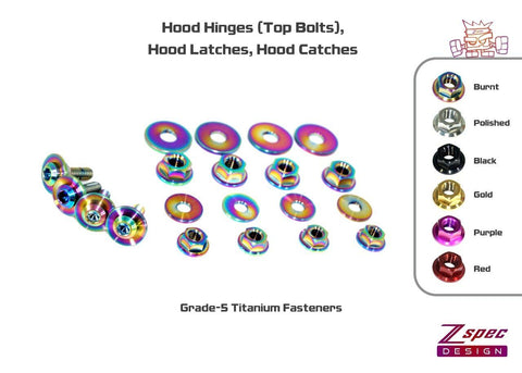 ZSPEC "Stage 2" Titanium Fastener Kit | 2020-2026 Toyota Supra (00843612148087)