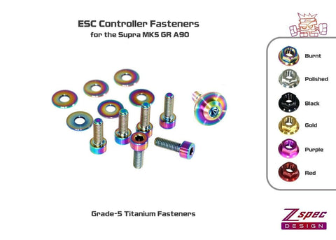 ZSPEC "Stage 2" Titanium Fastener Kit | 2020-2026 Toyota Supra (00843612148087)