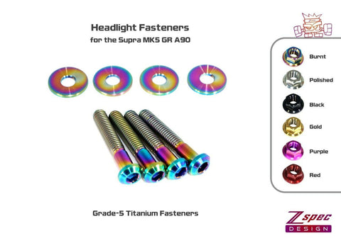 ZSPEC "Stage 2" Titanium Fastener Kit | 2020-2026 Toyota Supra (00843612148087)