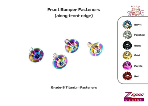 ZSPEC "Stage 2" Titanium Fastener Kit | 2020+ Toyota Supra (00843612148087)