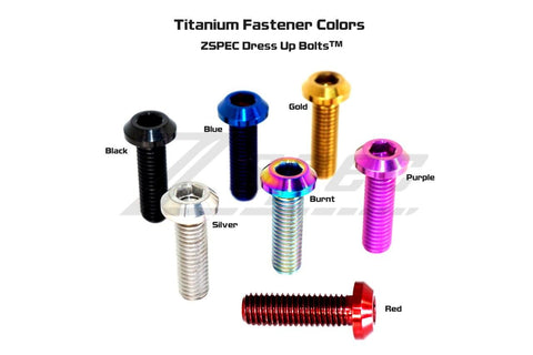ZSPEC "Stage 2" Titanium Fastener Kit | 2020-2026 Toyota Supra (00843612148087)