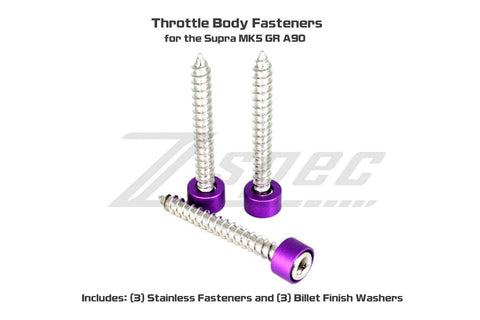 ZSPEC Throttle Body Stainless/Billet Fasteners | 2020-2026 Toyota GR Supra (00843612114228)